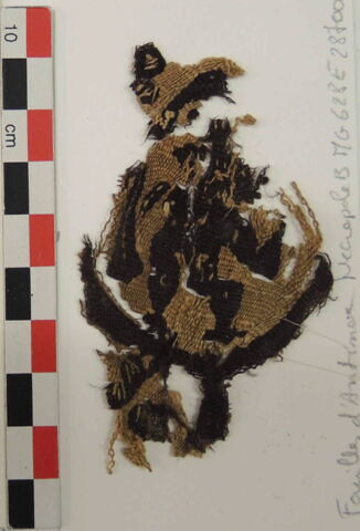 décor de textile ; fragment, image 2/2