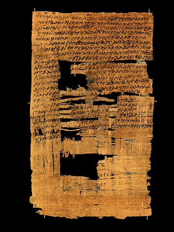 Papyrus Documentaire - Louvre Collections