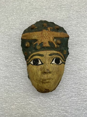 masque de momie ; modèle ; cercueil miniature