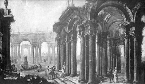 Personnages dans des ruines, image 3/3