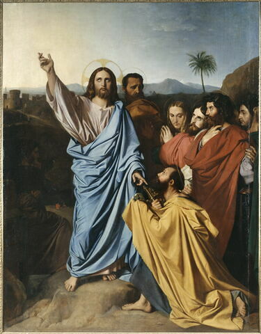 Jésus donnant les clefs à saint Pierre