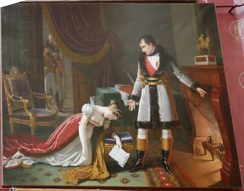 Napoléon Ier accorde à la princesse d'Hatzfeld la grâce de son mari