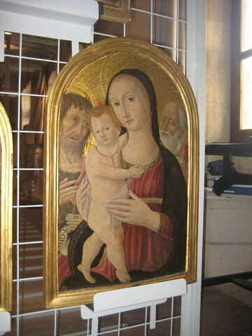 La Vierge et l'Enfant entre saint Jean Baptiste et saint Jérôme, image 2/3
