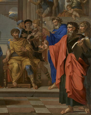 Saint Paul convertissant le Proconsul Sergius en rendant aveugle le magicien Barjésu, image 2/3
