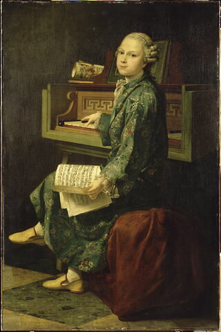 Portrait d'un jeune musicien