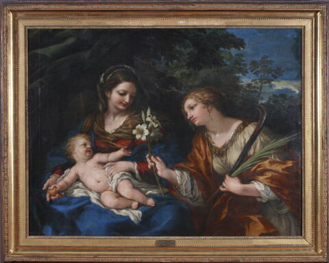 Vierge à l'Enfant et sainte Martine, image 1/1
