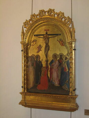 Le Calvaire avec cinq saints (Catherine, François, Marie-Madeleine, Barthélémy, saint Évêque), image 2/2