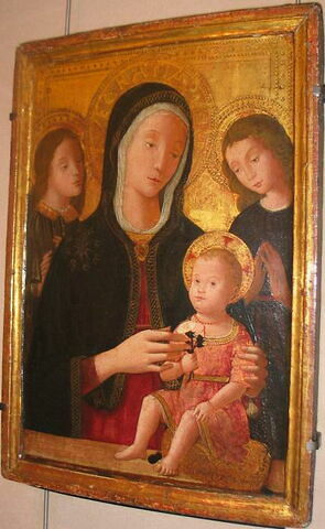 La Vierge et l'Enfant avec deux anges, image 2/2