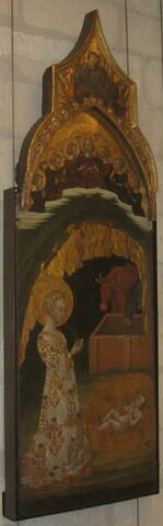 La Nativité (au-dessus : Le Christ bénissant), image 2/2