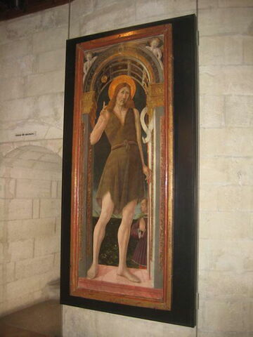 Saint Jean-Baptiste avec le donateur (Giulio Cesare da Varano), image 2/2