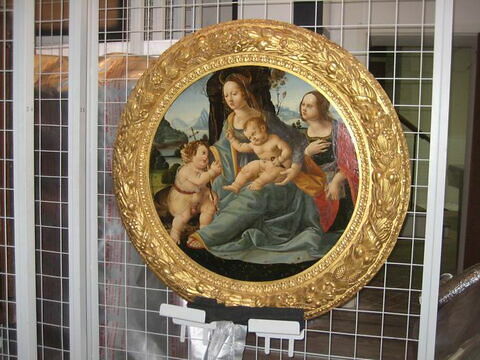 La Vierge et l'Enfant avec le petit saint Jean et sainte Marguerite (?), image 2/3