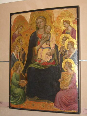 La Vierge et l'Enfant entourés de huit anges, image 2/5