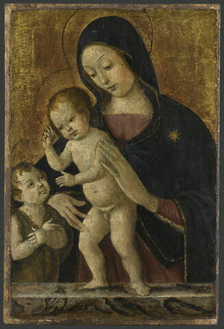 La Vierge et l'Enfant avec le petit saint Jean