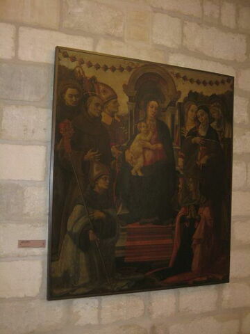 La Vierge et l'Enfant avec huit saints, image 2/2