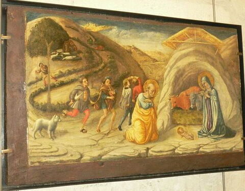 Panneaux du polyptyque de San Venanziano de Camerino : La Nativité, image 2/3
