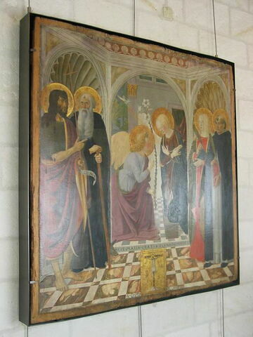 L'Annonciation entre quatre saints, image 2/2