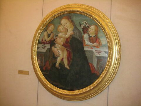 La Vierge et l'Enfant entre le petit saint Jean Baptiste et un ange, image 2/2