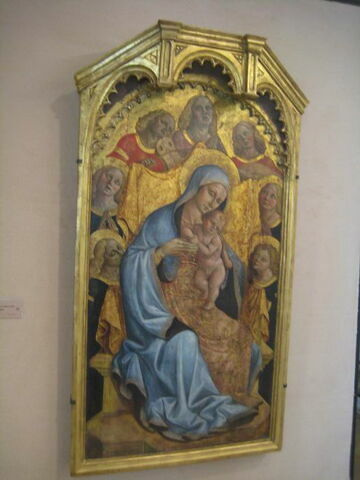 La Vierge et l'Enfant entourés d'anges, image 2/2