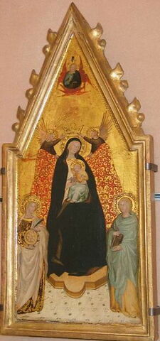 La Vierge à l'Enfant couronnée par deux anges, image 2/2