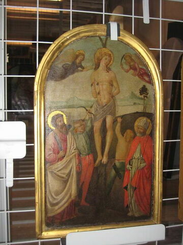 Le Martyre de saint Sébastien entre saint Barthélémy et un saint Evêque, image 2/3