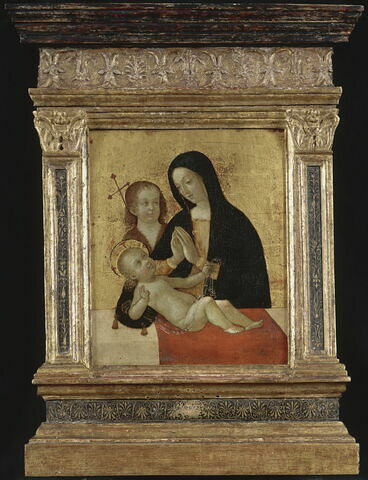 La Vierge et l'Enfant avec le petit saint Jean, image 1/2
