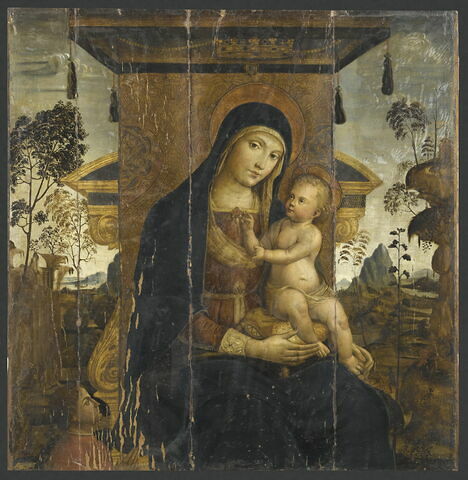 La Vierge et l'Enfant avec un donateur