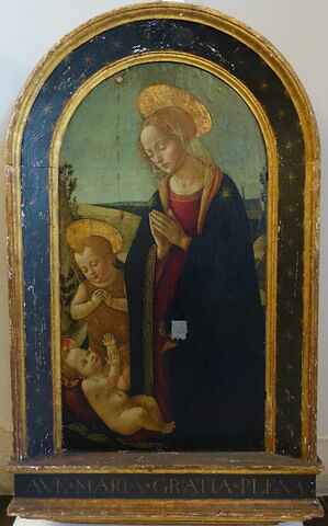 Vierge adorant l'Enfant, image 1/8