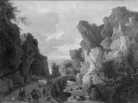 Paysage montagneux, les Gorges d'Ollioules, image 2/2