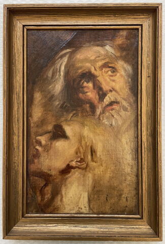 Tête de vieillard et de jeune homme
