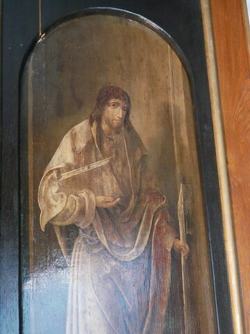 Saint Matthieu apôtre, Face externe d'un volet de retable, image 3/10