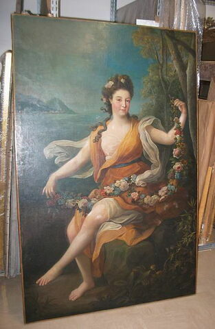 Portrait dit de Madame de La Vieuville en Flore, image 1/3