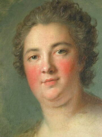 face, recto, avers, avant ; détail © 2004 Musée du Louvre / Peintures
