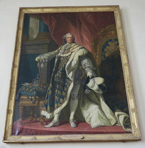 Portrait en pied de Louis XV