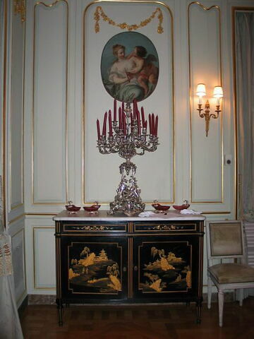 accrochage ; vue d'ensemble © 2009 Musée du Louvre / Peintures