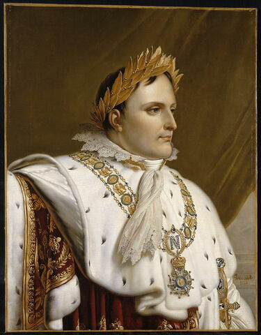 Portrait de Napoléon 1er en grand costume impérial