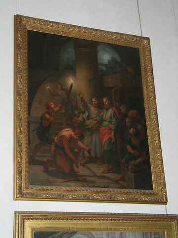 Saint Paul, à Lystre, empêche son geôlier de se tuer