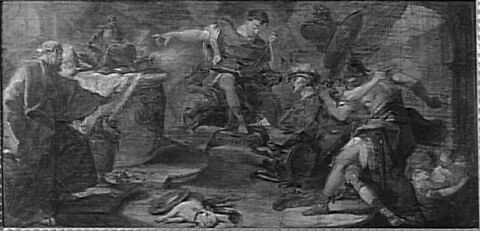 Trajan essayant de contraindre saint Eustache d'adorer la statue de Jupiter, image 11/11