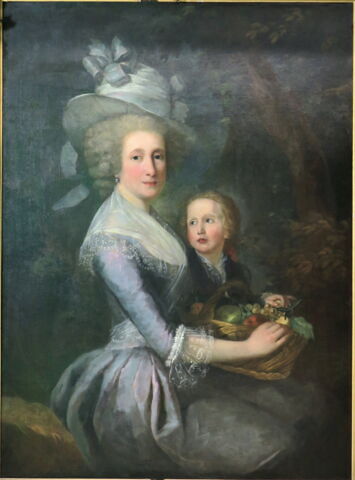 Jeune femme et enfant