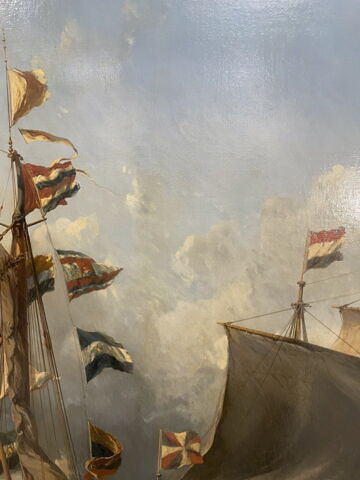 Embarquement de Ruyter et de William de Witt, au Texel, 1667, image 3/3