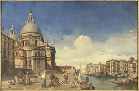 Vue de l'église Sainte-Marie à Venise