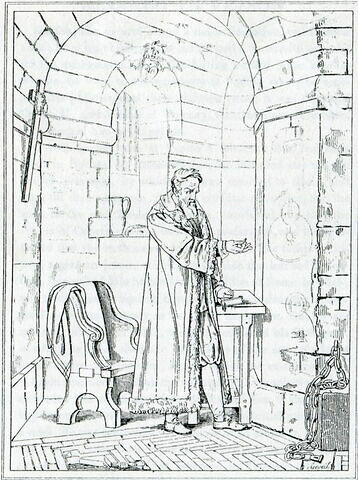 Galilée en prison, image 1/1