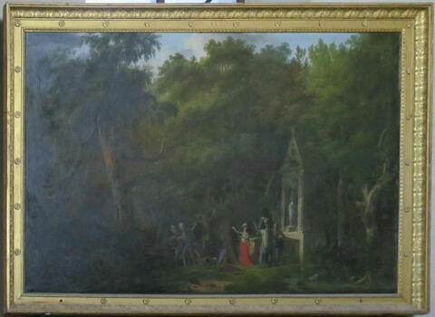 Jeanne d'Arc fait prendre l'épée de Charles Martel dans la forêt de Fier-Bois, image 1/1