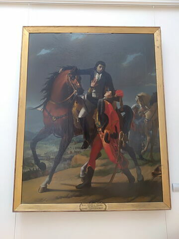Mort du général Desaix à Marengo le 14 juin 1800