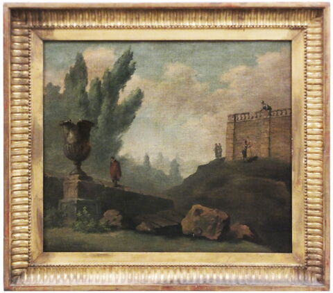 Paysage avec ruines et vase, image 3/3
