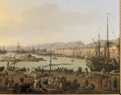 Le Port vieux de Toulon. La vue en est prise du côté des magasins aux vivres, image 5/6