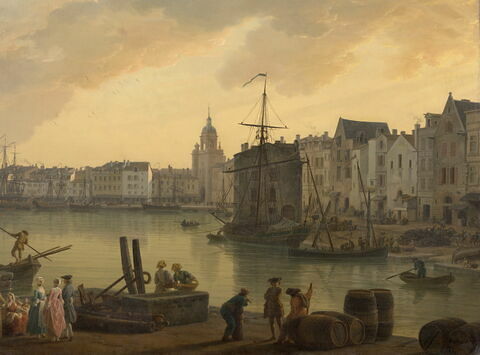 Vue du port de La Rochelle, prise de la petite Rive, image 4/4