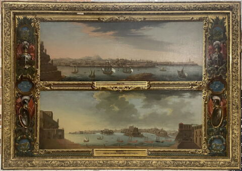 Vue de la Valette prise de Vittoriosa à Malte, image 2/4