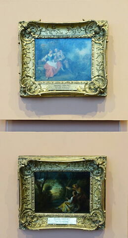 vue de l'objet en situation ; face, recto, avers, avant © 2020 Musée du Louvre / Peintures