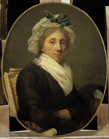 Portrait de Jeanne-Marie Mercier, mère de l'artiste, image 3/3