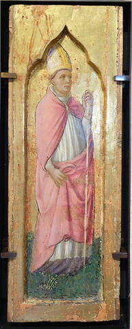 Panneaux du polyptyque de San Venanziano de Camerino : Saint Evêque, image 2/2
